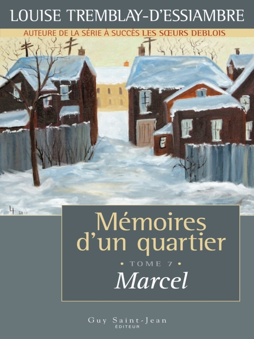 Title details for Marcel by Louise Tremblay d'Essiambre - Available